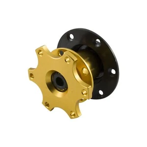 Volante de liberación rápida cierre rápido volante deportivo buje aluminio adaptador Snap Off - Imagen 1 de 4