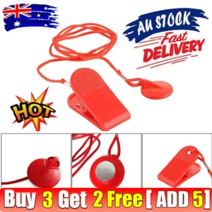 Treadmill Safety Key Lock Running Machine Switch Security Magnetic Fitness 20UD - Picture 1 of 13
