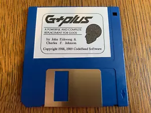 G+PLUS PROGRAM ATARI ST COMPUTER 3.5" INCH FLOPPY(S) TESTED NEAR MINT - Picture 1 of 2