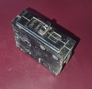 GE General Electric 20 Amp Typ TQL 1-polig 120V Leitungsschutzschalter - gebraucht - Bild 1 von 2