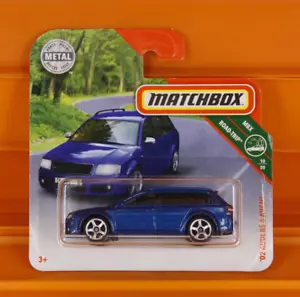 Matchbox 2019 - '02 AUDI RS 6 AVANT (Blau) - MBX Road-Trip Serie 10/20 - #16/100 - Bild 1 von 7