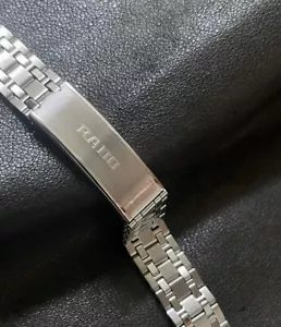 Stahl Damen Rado NSA Swiss Uhr 12mm Ziegel Gliederarmband 60er/70er Jahre Old Stock - Bild 1 von 11