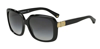 Nuevas gafas de sol EMPORIO ARMANI EA4008 5017/8G 56 mm negras de gran tamaño Foto 1 de 4