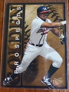 1997 FLEER ULTRA GOLDEN PROSPECTS ANDRUW JONES #1 - Picture 1 of 2