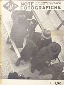 Rivista di Fotografia e Cinematografia Agfa - Note Fotografiche N. 6 - 1932 - Picture 1 of 1