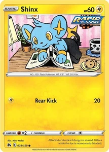Shinx 039/159 Crown Zenith Pokemon Card NM - Picture 1 of 1