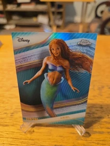 2025 Topps Chrome Disney Ariel Live Action Agua Ref. Short Print #63 #'d 220/299 - Picture 1 of 7