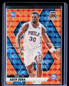 2024-25 Panini Mosaic - Rookies Adem Bona #210 Orange Mosaic Prizm/249 (RC) - Imagen 1 de 2