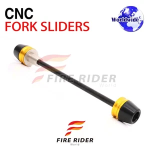 Gold Front Fork Axle Slider For Honda CBR600F2 94 93 92 91 - Picture 1 of 7
