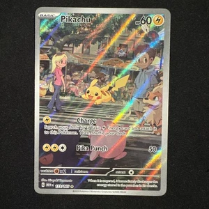 Pokemon TCG Pikachu 173/165 S&V 151 Illustration Rare English - Picture 1 of 2