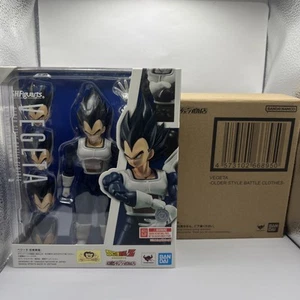 (EN STOCK) Ropa de batalla estilo antiguo Bandai S.H.Figuarts Vegeta (VENDEDOR DE EE. UU.) - Imagen 1 de 1