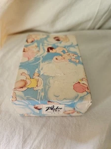 Vintage Small PLAKIE Toy Box Only, Babies & Clouds - Picture 1 of 5