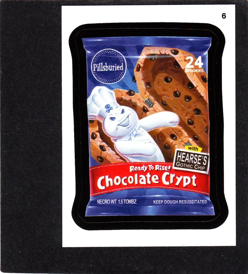 2013 topps wacky packages ready to rise! chocolate crypt - Image 1 of 1