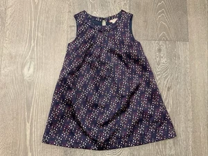Ruby & Bloom Floral Navy Little Girls Dress Size 4 - Picture 1 of 8