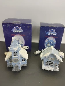 Zugabe Snow Buddies Snowville Village Lot - Church The Hat Shop mit Boxen - Bild 1 von 12