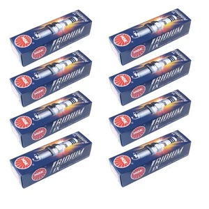NGK set of 8 Iridium IX Spark Plugs 4469 LFR5AIX-11 fits Nissan Cima F50 - Picture 1 of 2