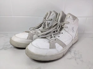 On The ROGER High White Sneakers Shoes Speedboard Mens US 10 UK 9.5 Tennis - Bild 1 von 7