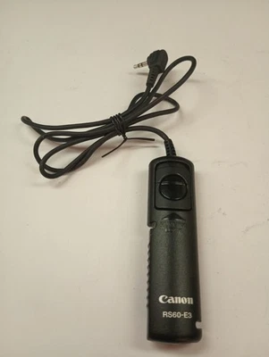 Liberação de obturador remoto Canon RS-60E3 para EOS 500D, 450D, 700D, 650D, 550D - Imagem 1 de 2