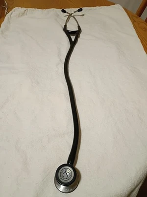 Littmann Cardiology IV Stethoscope Blk 27" Tubing No Box Refurbished 12/1/25 A4 - image 1 of 4