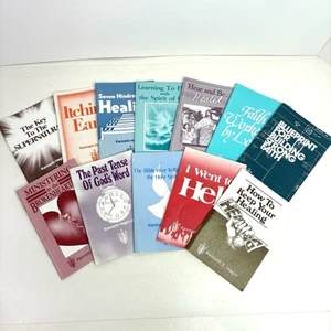 Kenneth Hagin Lot 12 Glaubensbibliothek Publikationen Broschüre Broschüren Vintage SAUBER - Bild 1 von 11
