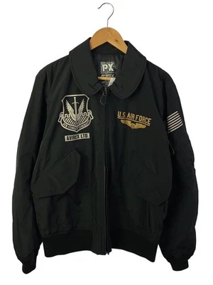 AVIREX Jacket XL Polyester BLK Plain 6102153 - Image 1 of 4