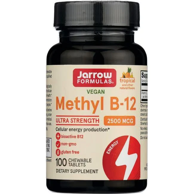 Jarrow Formulas, Inc. Vegano Metil B-12 Ultra Fuerte - Tropical Foto 1 de 1