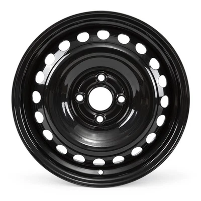 New 15 Inch Black Steel Replacement Wheel Rim for 2011-2021 Chevrolet Spark US Foto 1 de 4
