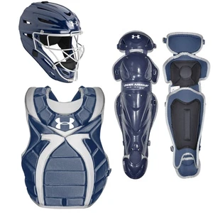 Under Armour PTH Victory Series Junior Girls Fastpitch Catcher's Set - Navy - Picture 1 of 1