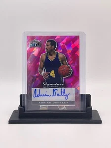 2024 Leaf Metal Signature Series Adrian Dantley 1/1 Pink Crystal Auto BL-AD1 - Picture 1 of 2