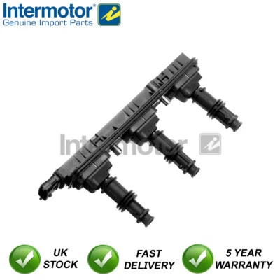 Intermotor Ignition Coil Pack Fits Vauxhall Omega Vectra 2.6 3.2 12805SJ - Image 1 of 2