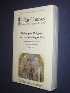 Teaching Co Great Courses TRANSCRIPTS  :     PHILOSOPHY RELIGION MEANING OF LIFE - Picture 1 of 1