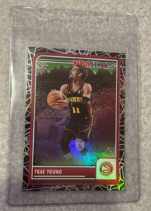 2023-24 Panini Haunted Hoops Basketball TRAE YOUNG #82 Holo Webs Parallel SP - Picture 1 of 2