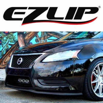EZ Lip Front Splitter - 1-inch Spoiler Body Kit Wing Trim for Nissan & Infiniti - Image 1 of 4