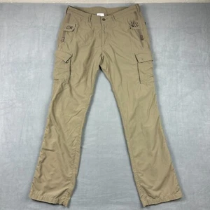 Clothing Arts Pants Mens 36x30 P^Cubed Pick Pocket Proof Utility Nylon Brown - Picture 1 of 12