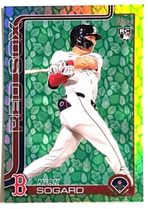 2025 Topps Nick Sogard Easter Green Holiday Foil Boston Red Sox RC #94 - Bild 1 von 1