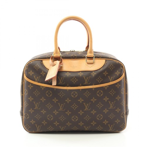 LOUIS VUITTON（LV） Borsa a mano Louis Vuitton Deauville Bowling Vanity M47270 monogramma marrone usata LV