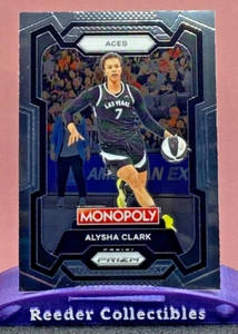 2024 WNBA Monopoly Prizm #7 Alysha Clark Las Vegas Aces - Picture 1 of 2