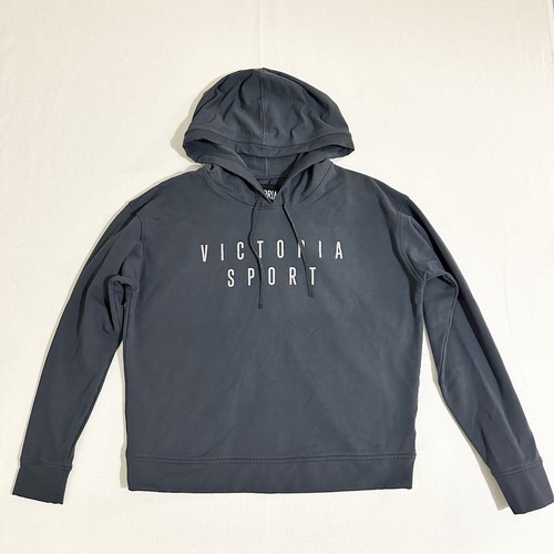 UNDERCOVER Felpa con cappuccio pullover casual donna Victoria Sport manica lunga avvolgente posteriore aderente M