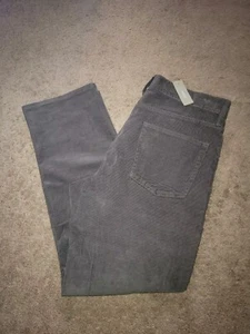 NUEVO J Crew Pantalones Para Hombre 33x30 Marrón Pana 484 Recto Clásico 5 Bolsillos - Imagen 1 de 7