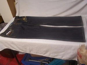 Akademiks akdmks Gr. 38 verzierte Denim Jeans neu mit Etikett - Bild 1 von 7