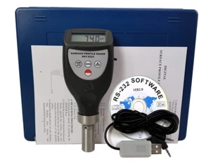 Medidor medidor de rugosidad de superficie limpiada por explosiones con cable USB y software - Imagen 1 de 20