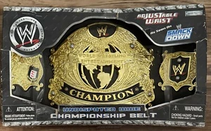 WWE Jakks Pacific Undisputed WWE Championship Toy Belt Smack Down - Picture 1 of 5