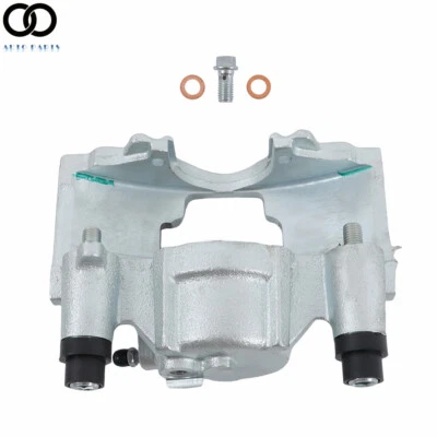 Pinza de freno delantera de un solo pistón de acero para camioneta Chevy K1500 GMC Dodge 1988-02 Foto 1 de 4