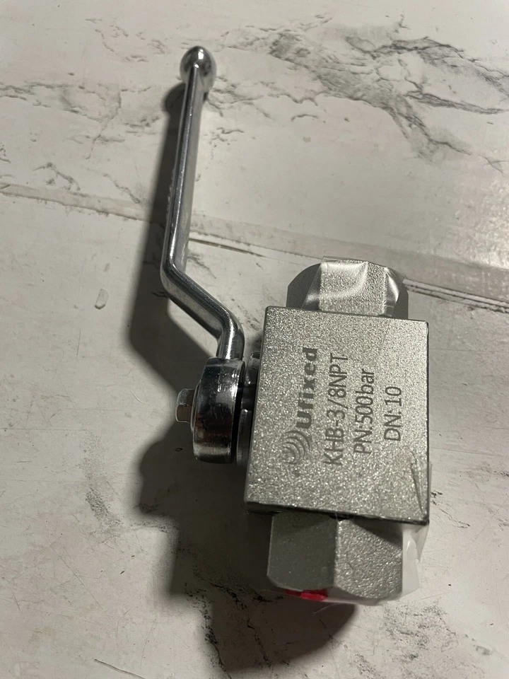 KHB -3/8 NPT Ball Valve  Carbon Steel 500 BAR, DN10, New - Image 1 of 1