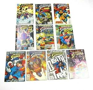 Lot 10 Vintage 1994 Adventures of Superman Comic Books 508, 509, 511, 512, 513 - Picture 1 of 12