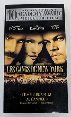 Les Gangs de New York VHS (2002) - NTSC - French - VG (Tested) - Image 1 of 4