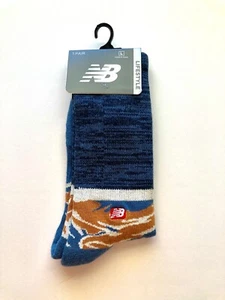 New Balance Lifestyle Socks Size Lg Colorful Designed Style Men Women - Picture 1 of 2