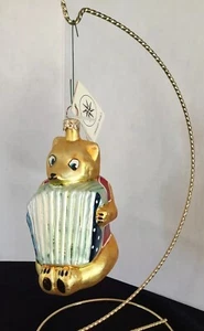 Christopher Radko "Gypsy Bear/Accordian" 5" New w/ Tag Made in Polland - Picture 1 of 6