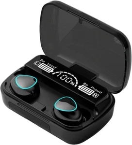 Wireless Earbuds,Bluetooth 5.3 Headphones with 4 ENC Noise Cancelling Mic,HiFi S - Picture 1 of 6