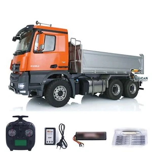 KABO 6x6 hydraulische RC Dumper LKW 1/14 Skala K3364 Kipper mit Licht Sound - Bild 1 von 13